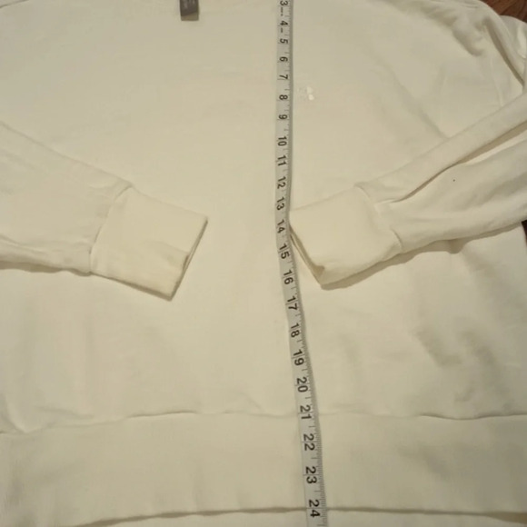 Sweaty Betty White Cotton Casual Boxy Sweatshirt A30 - Picture 5 of 8